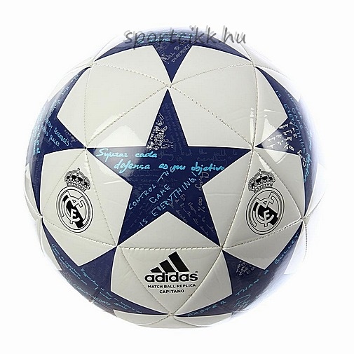 adidas labda Real Madrid logóval AP0390 FINALE16RM CAP
